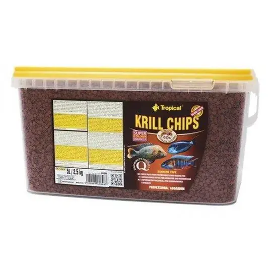 Tropical Krill Chips 50 Gram Kovadan Bölme
