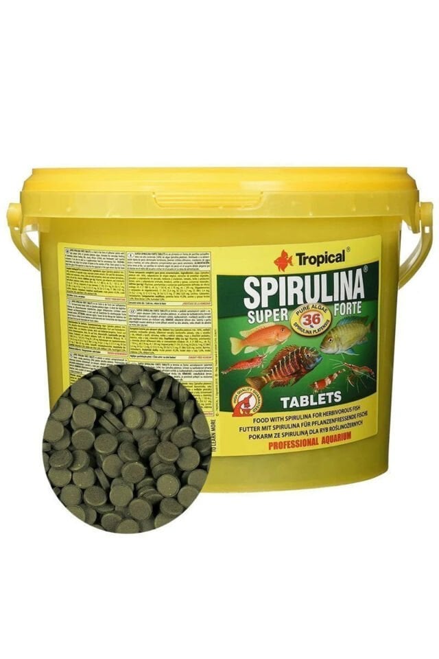 Tropical Super Spirulina Forte Tablets 50 Adet Kovadan Bölme