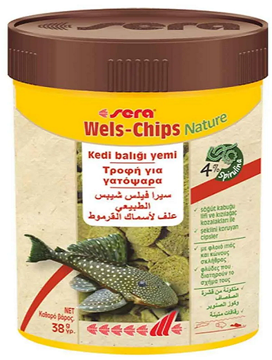 Sera Wels-Chips Nature 100 Ml 38 Gr