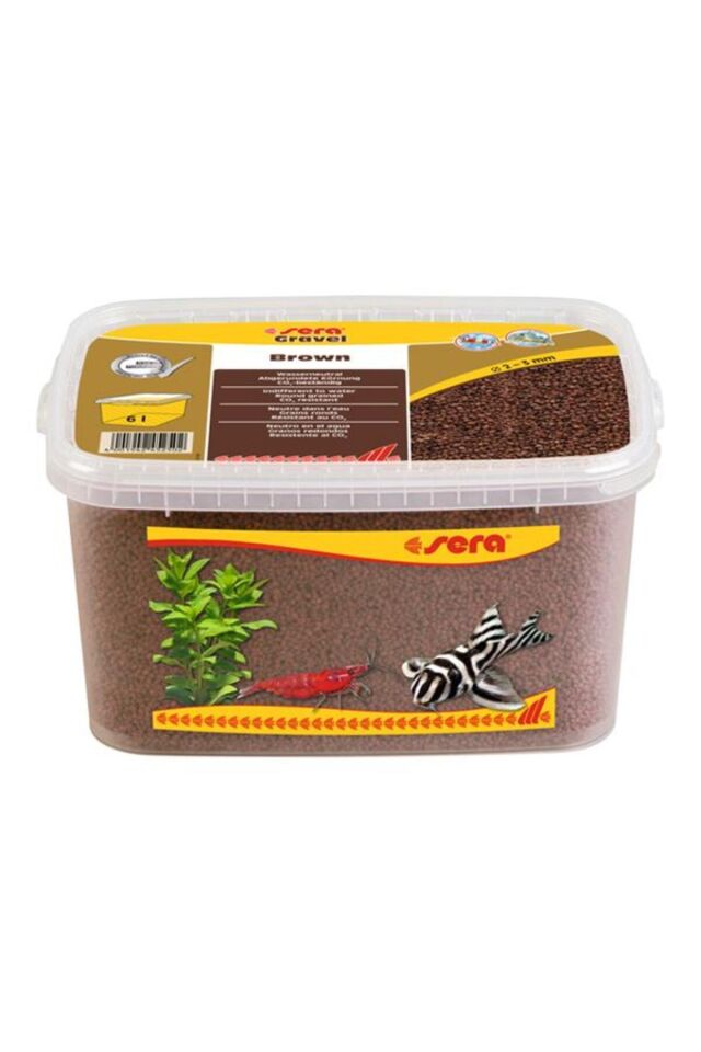 Akvaryum Kumu Kahverengi 2-3mm 6 Lt