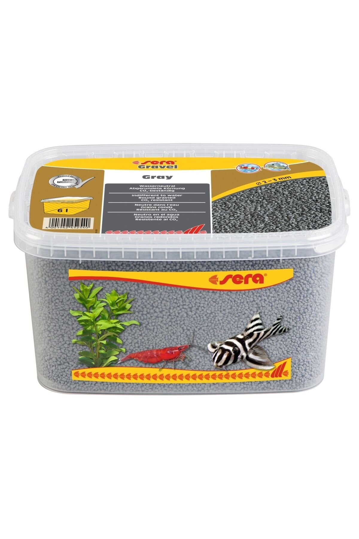 Sera Akvaryum Kumu Gri 2-3 Mm 6 Lt
