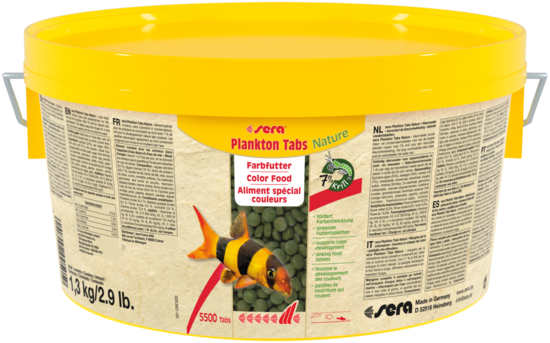 Sera Plankton Tabs Nature 100 Adet - Kovadan Bölme