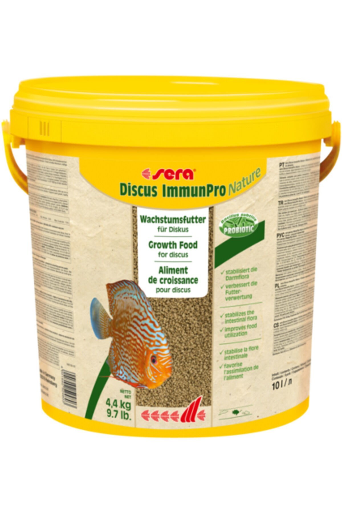 Sera Discus immunPro Nature 100Gr - Kovadan Bölme