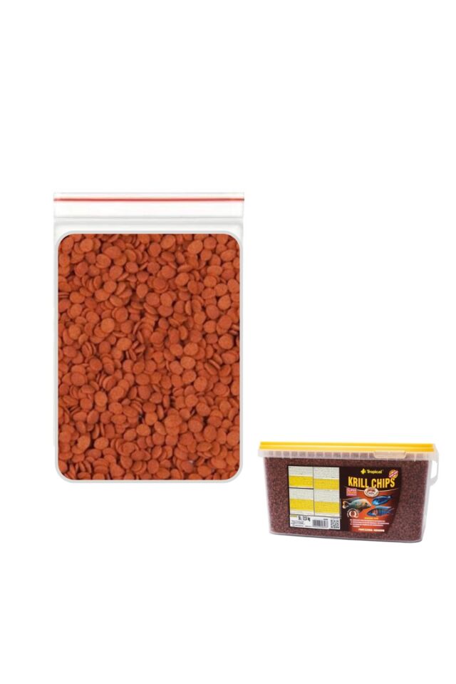 Tropical Krill Chips Kovadan Bölme 100gr