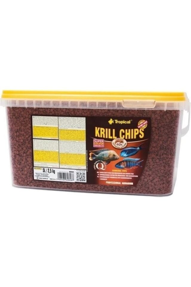 Tropical Krill Chips Kovadan Bölme 100gr