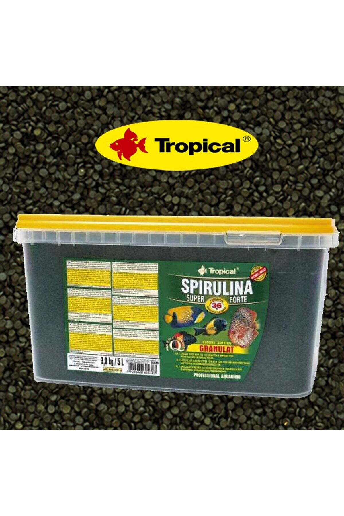Tropical Super Spirulina Forte Granulat 100gr Kovadan Bölme