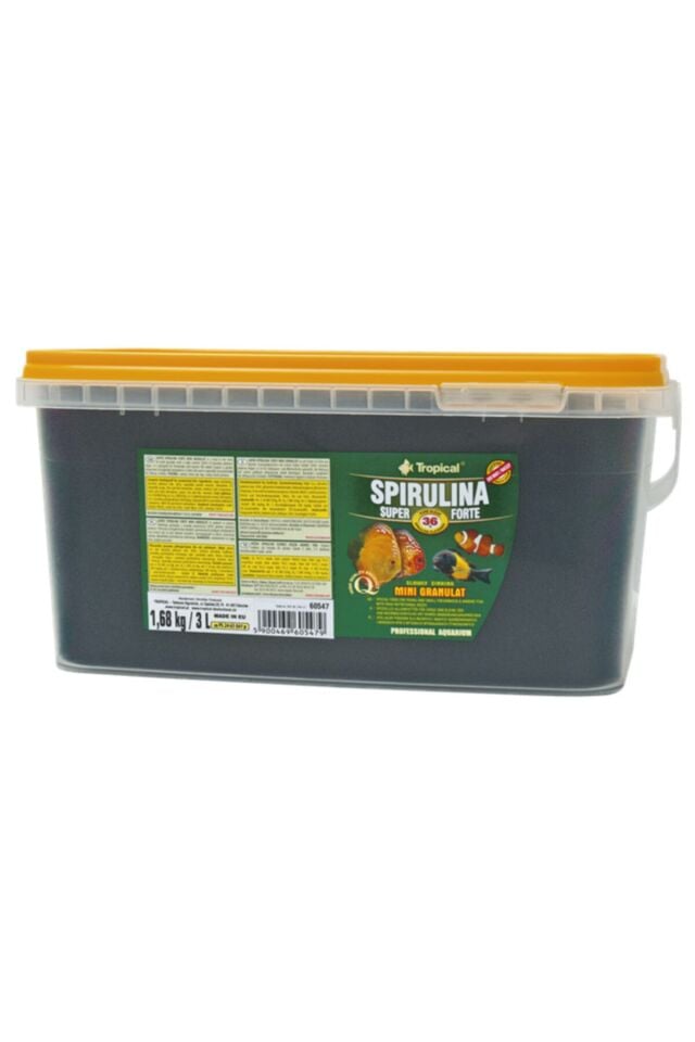 Tropical Spirulina Super Forte %36 Mini Granulat 50 gr