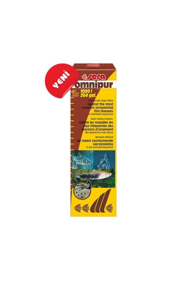 Omnipur 50 ml Skt: 08/2027 hastalıklarına karşı geniş kapsamlı su düzenleyici