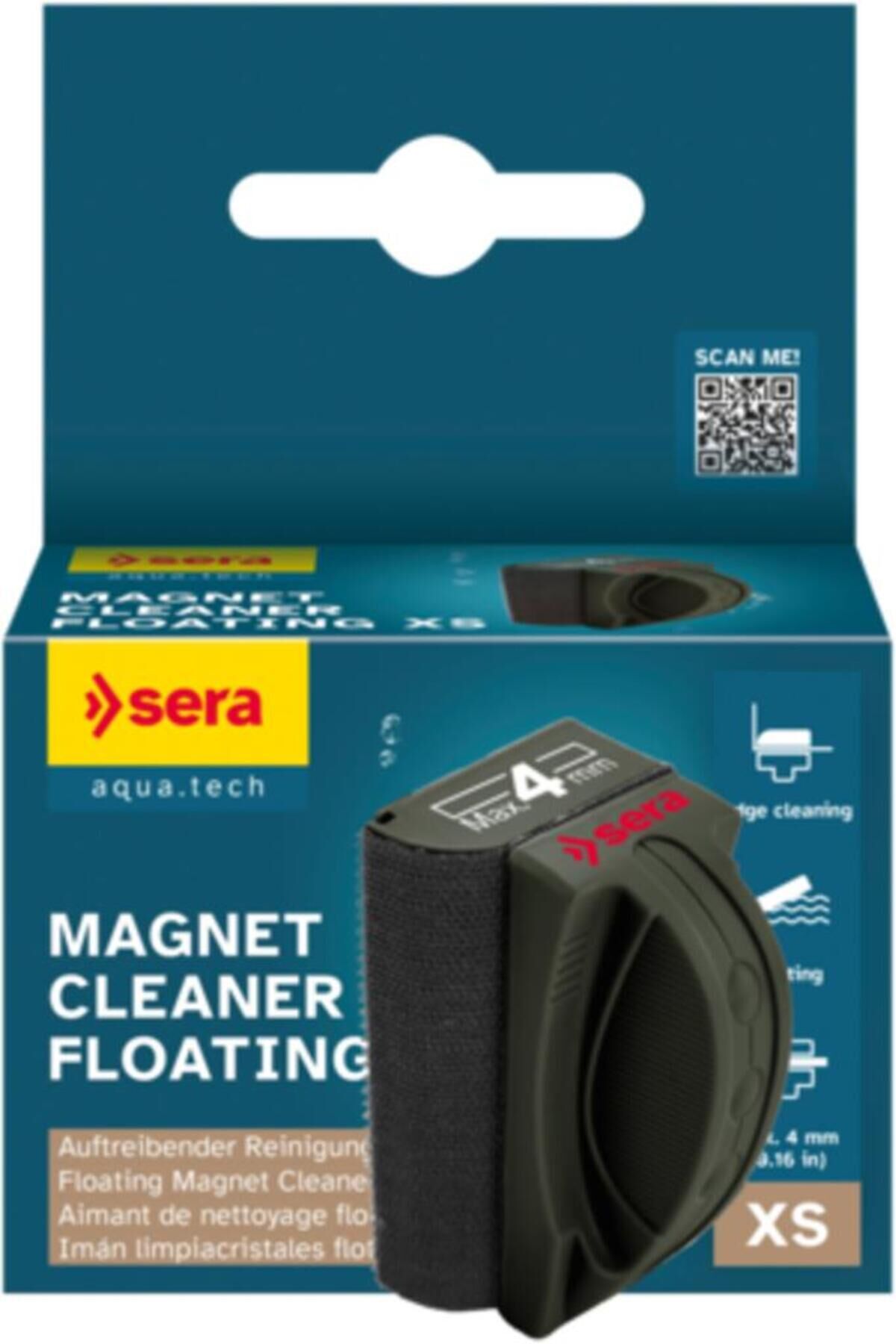 Sera Magnet Cleaner Yüzen Cam Sileceği XS