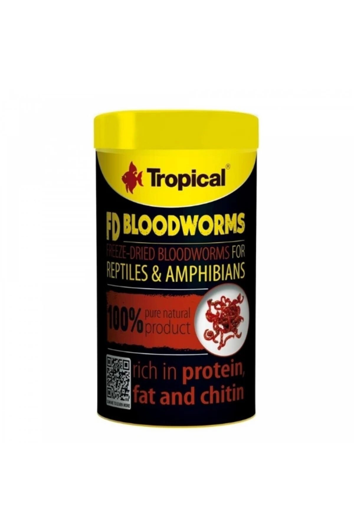 Tropical FD Bloodworms Kan Kurdu 100ml 7gr