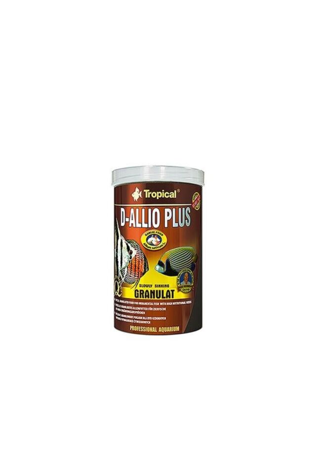 D-Allio Plus Granulat Discus Balıklar için Sarımsaklı Granül Balık Yemi 250 Ml 150 Gr
