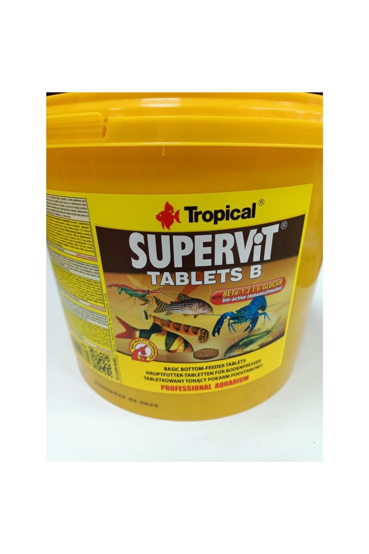 Tropical Supervit Tablets B 100 Adet Kovadan Bölme