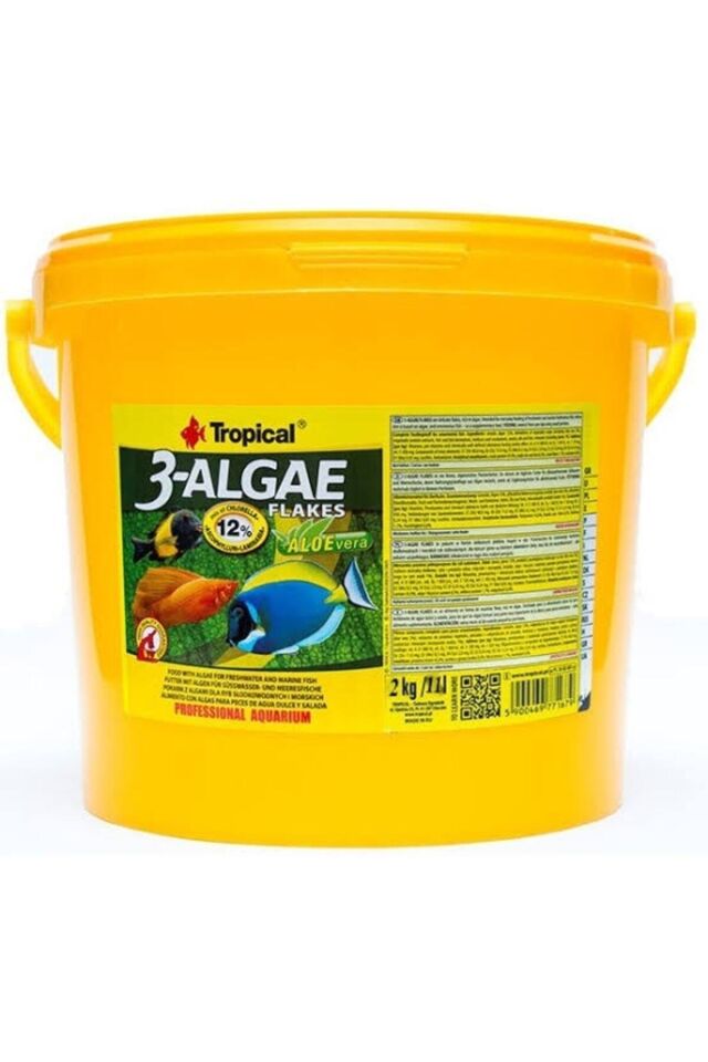 3-algae Flake Pul Balık Yemi 50 gr