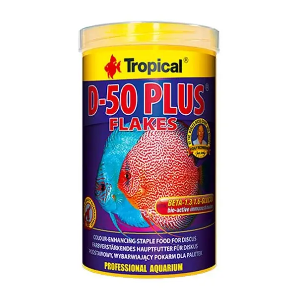 Tropical Discus D-50 Plus Pul Yem 100 Gr - Renk Canlandırıcı & Yüksek Proteinli