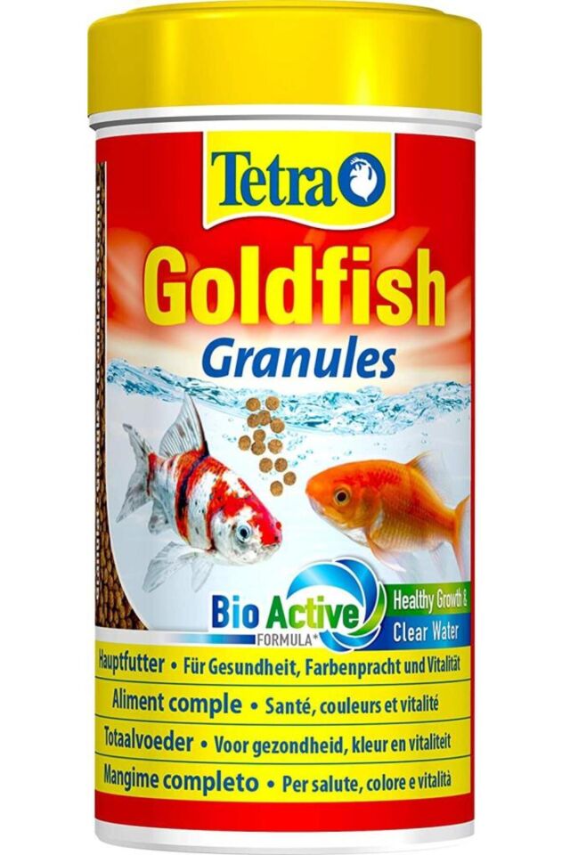 Goldfish Granules 100 ml Orjinal skt:02/2027 Japon Koi Balık Yemi