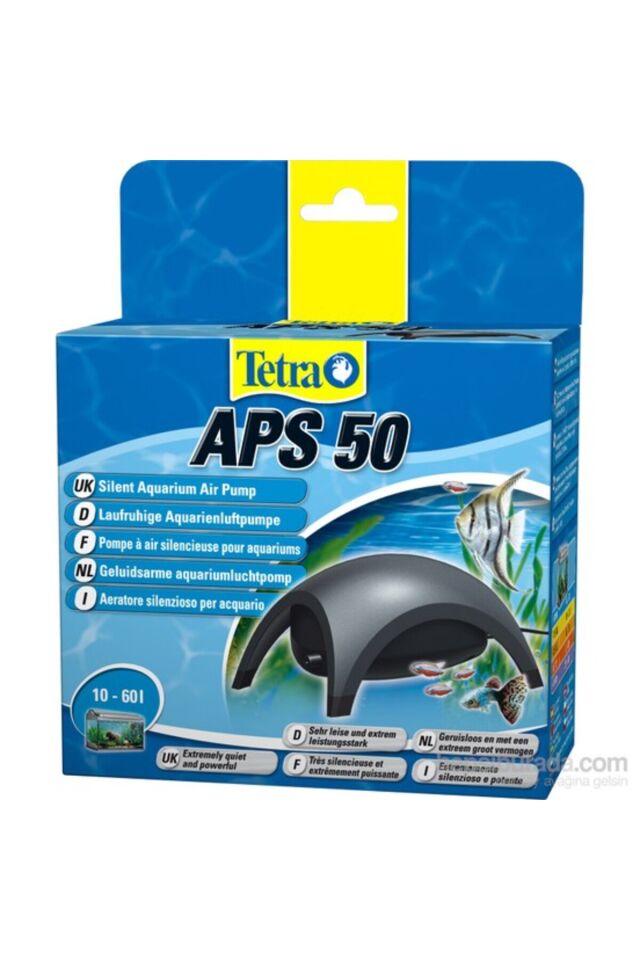 Tetra APS 50 Hava Motoru Tek Çıkışlı Siyah