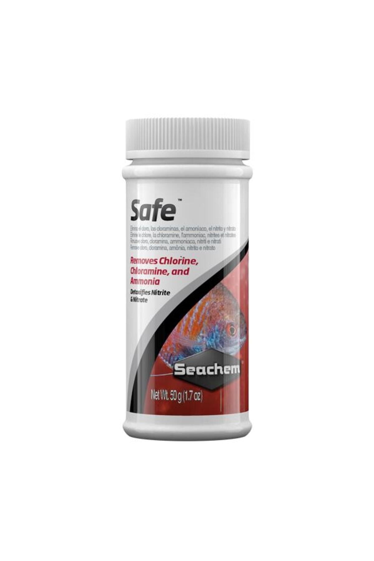 Seachem Safe Akvaryum Balıkları İçin Klor Giderici 50 Gr