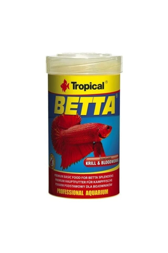 Tropical Betta Krill Bloodworms 25gr/100ml