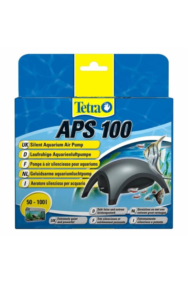 APS 100 Siyah Hava Motoru Tek Çıkışlı 100 LT AKVARYUMLARA UYGUNDUR