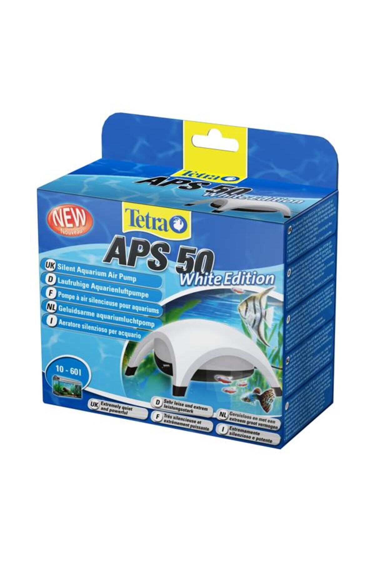 Tetra APS 50 Beyaz Hava Motoru Tek Çıkışlı 10-60 LT Akvaryumlara Uygundur