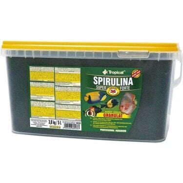 Tropical Super Spirulina Forte Granulat 50gr Açık