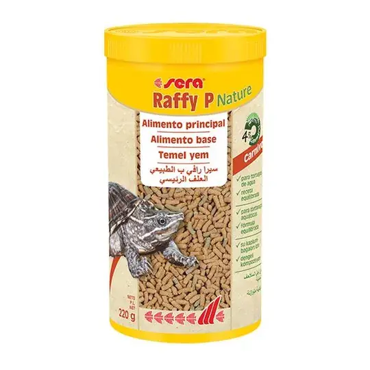 Sera Raffy P Nature Kaplumbağa Yemi 1000 ml 220 gr