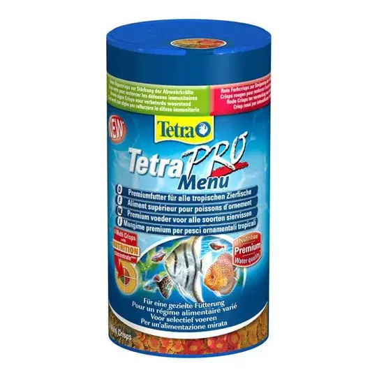 Tetra Pro Menu Tropikal Pul Balık Yemi - 250ML