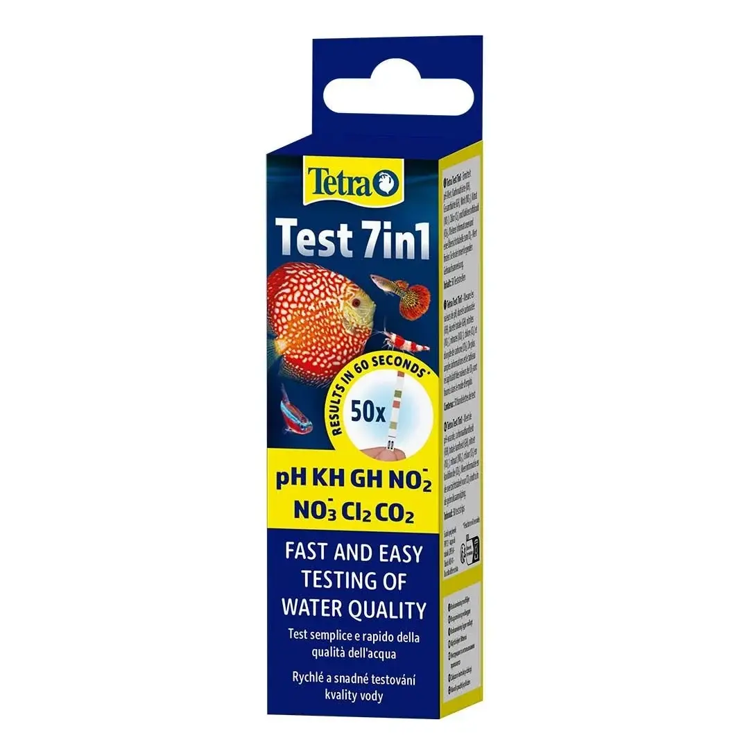 Tetra Test 7in1 Tatlı Su Stip Stick 50 Adet