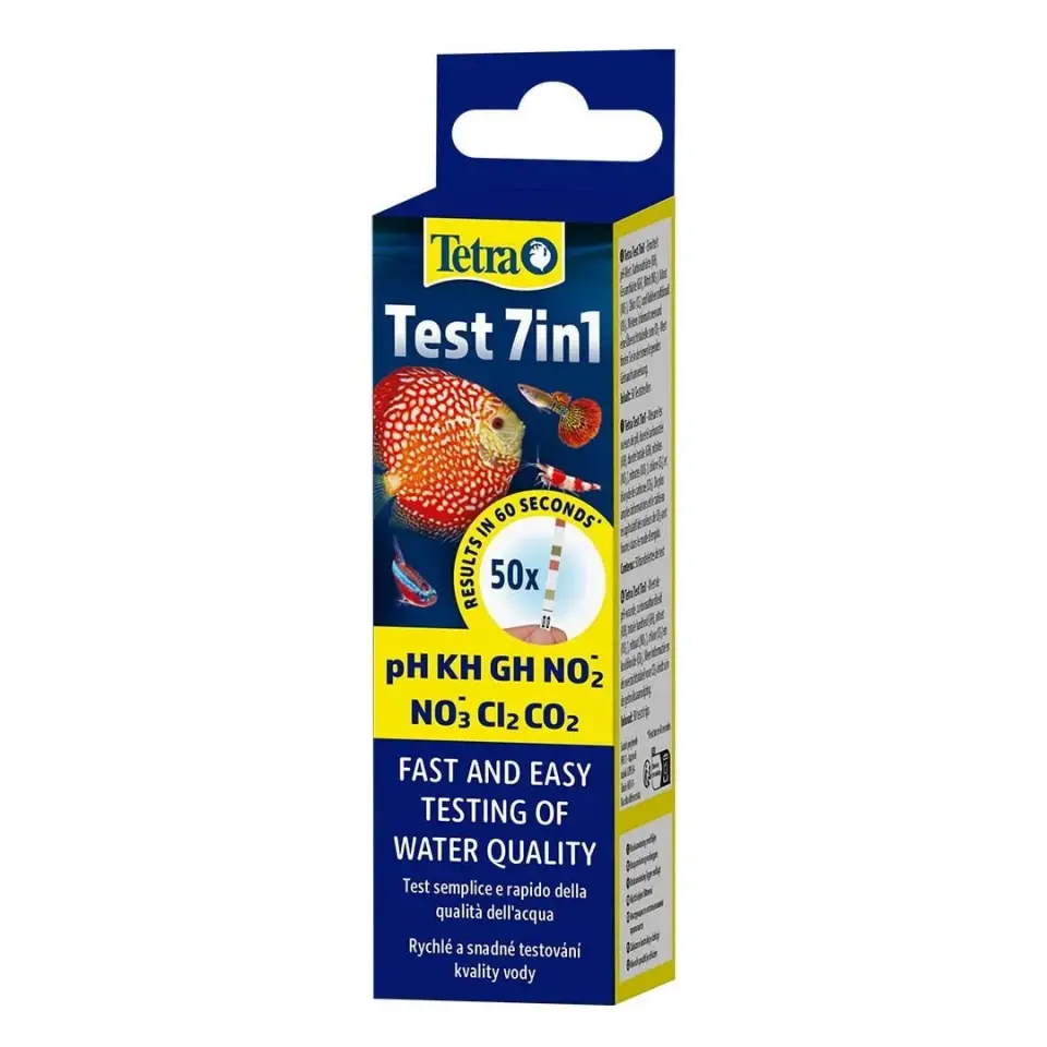 Tetra Test 7in1 Tatlı Su Stip Stick 50 Adet