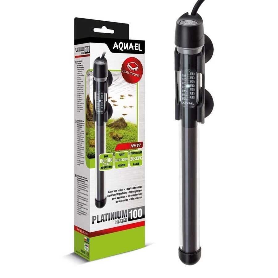 Aquael Platinium Akvaryum Isıtıcısı 100 Watt
