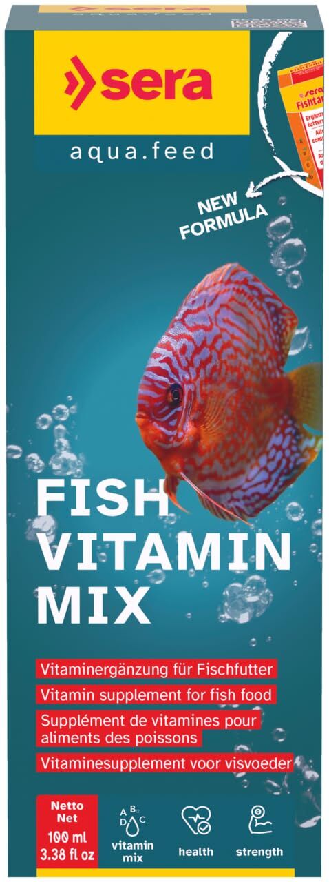Sera Fish Vitamin Mix Balık Vitamini 15 ML