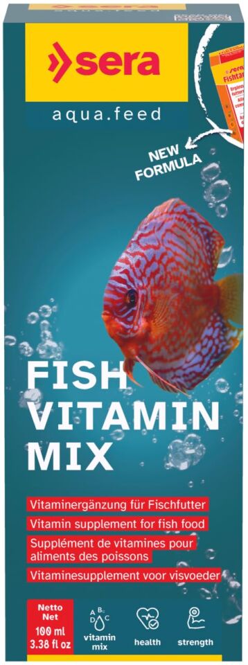 Sera Fish Vitamin Mix Balık Vitamini 15 ML